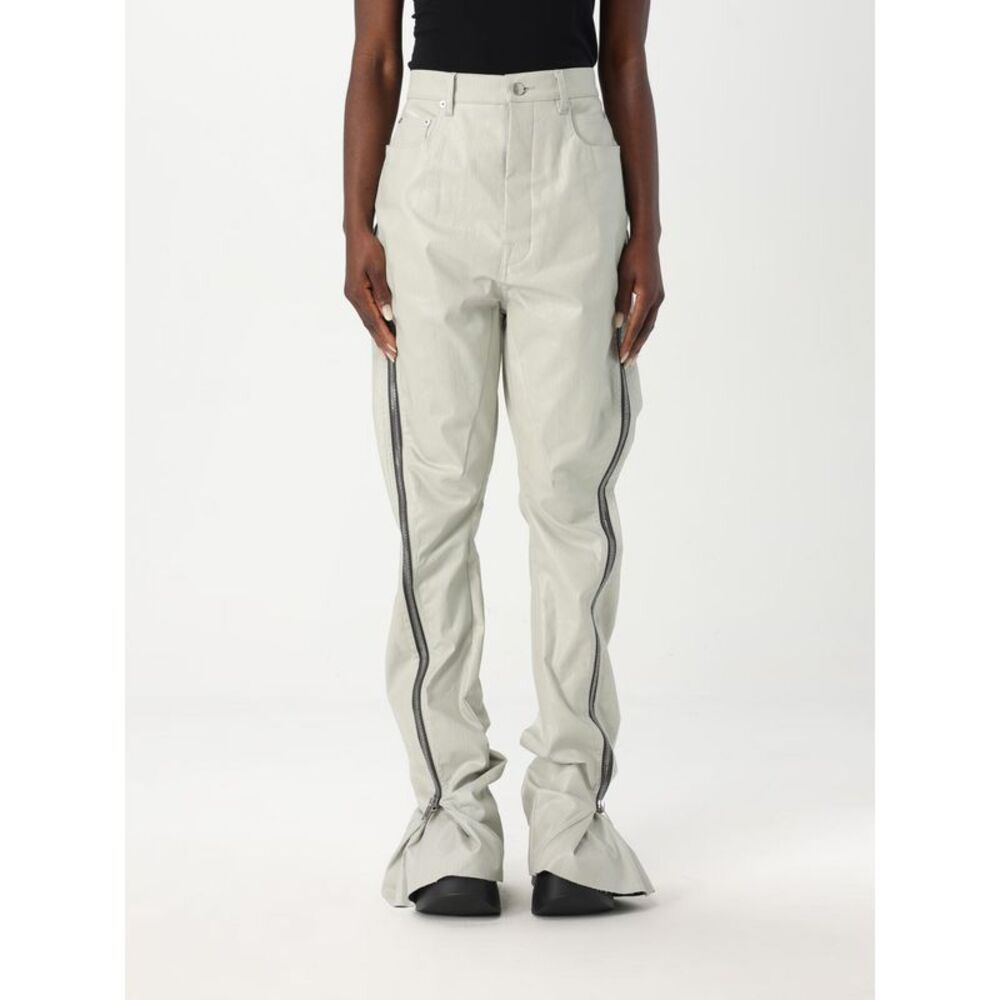Rick Owens Jeans Woman Grey